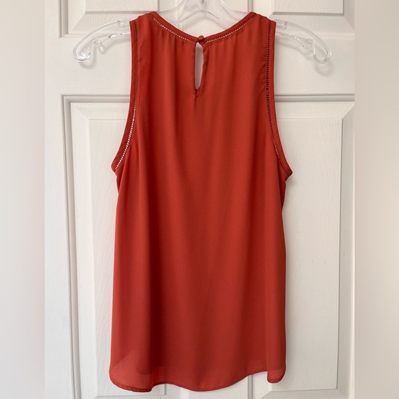 J. Crew Lattice Trim Sleeveless Top 6 - Picture 5 of 11